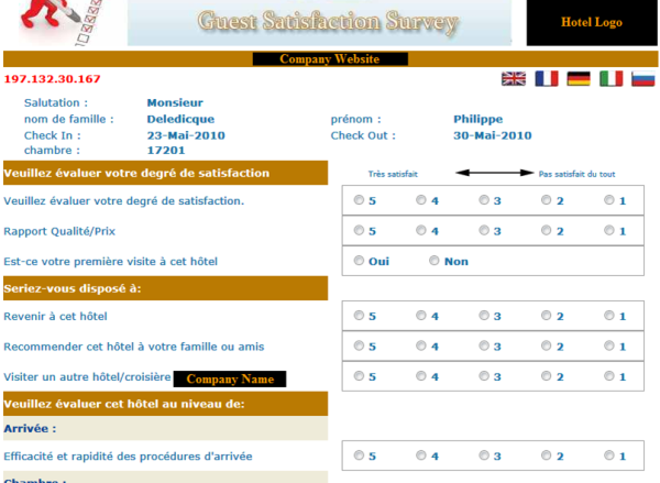 OCC — Online Comments Card